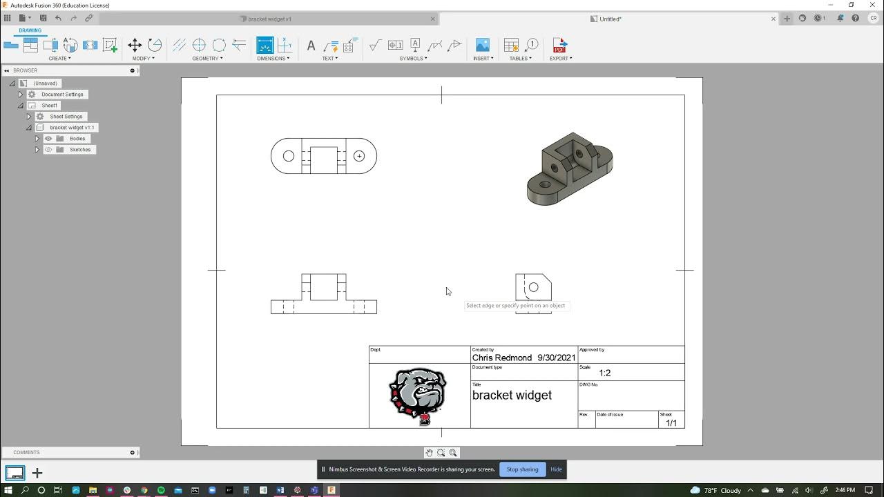 How to Creating a Technical Drawing YouTube