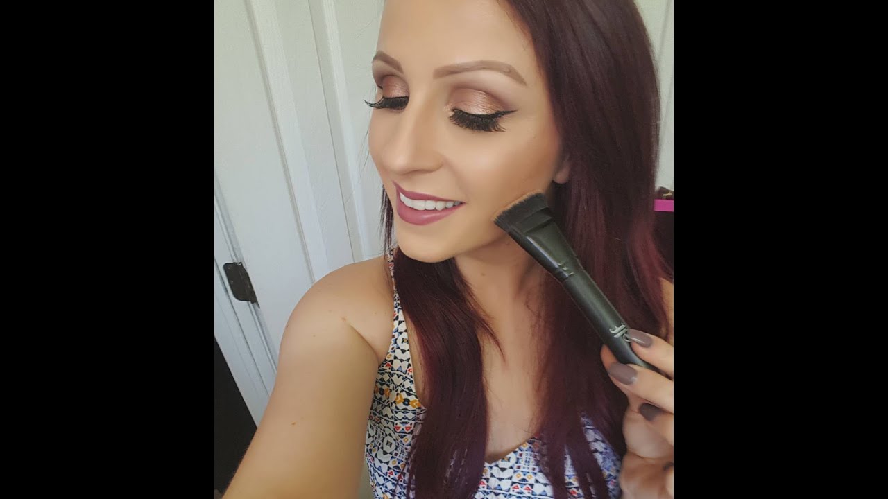 How to Cream Contour Powder Contour lindseymakemeup / YouTube