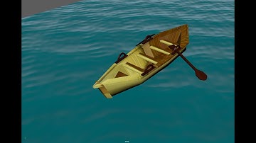 How to make a dynamic Ocean and a floating boat in Maya | Autodesk