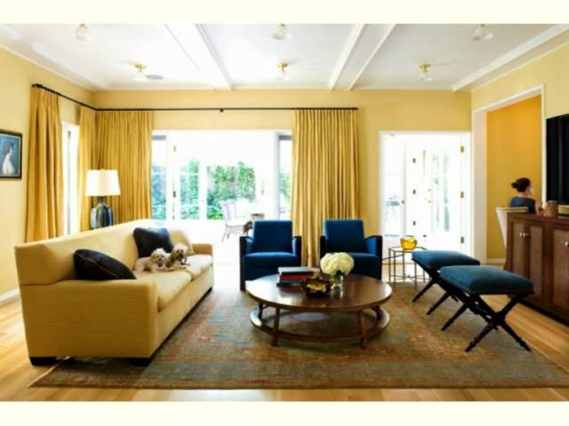 Blue and Yellow Living Room Ideas - YouTube