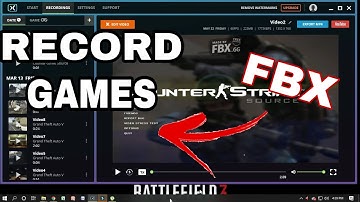 How To Record Games In PC (FBX GAME RECORDER) @Tech2020