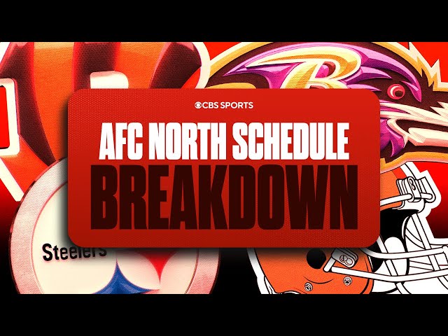 2024 NFL schedule breakdown for EVERY TEAM in the AFC North | CBS Sports