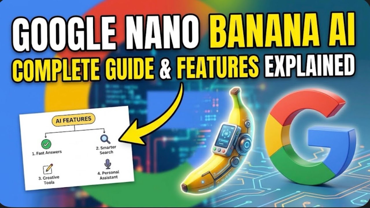 Google Nano Banana AI Complete Guide & Features Explained