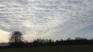 Strange Ripple Clouds In The Sky, HAARP?(March 15th 2015)