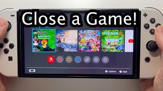 Nintendo Switch: How to Close a Game! screenshot 4