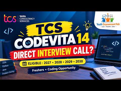 TCS CodeVita Season 14 | Eligibility, Process, |  How to Register (For 2027-2030 Batches) | Jobs