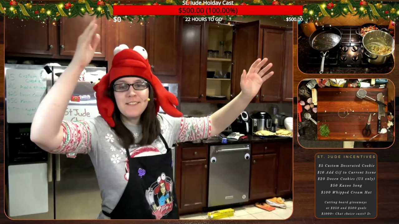 Tilldays raises money for St Jude Children's Hospital on Twitch Homepage