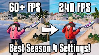 Fortnite Season 4 Settings Guide! - FPS Boost, Colorblind Modes, & More!