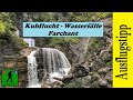 270 meter hohe wasserflle die kuhfluchtwasserflle bei farchant mit walderlebnispfad