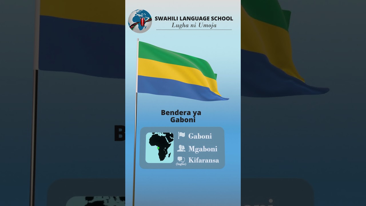 Swahili names : African countries (Ethiopia, Gabon, Gambia)