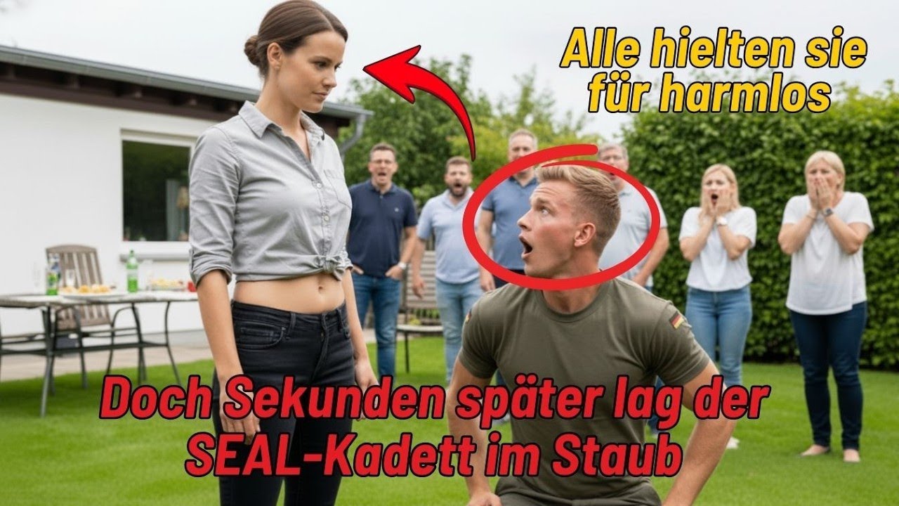 Sie verspotteten sie beim Sommerfest – doch Sekunden später lag der Navy SEAL Kandidat im Staub