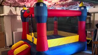 Blast Zone Magic Castle Inflatable Bounce House With Blower Review