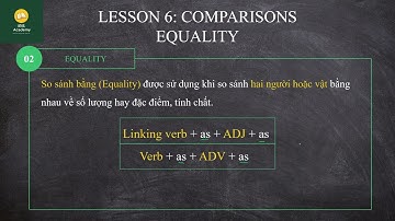 Ngữ pháp TOEIC   Bài 6  So Sánh   TOEIC Grammar   Lesson 6  Comparisons