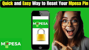 How to Get mpesa Pin if forgotten | How To Reset Mpesa PIN if Forgotten | Mpesa App Locked Problem