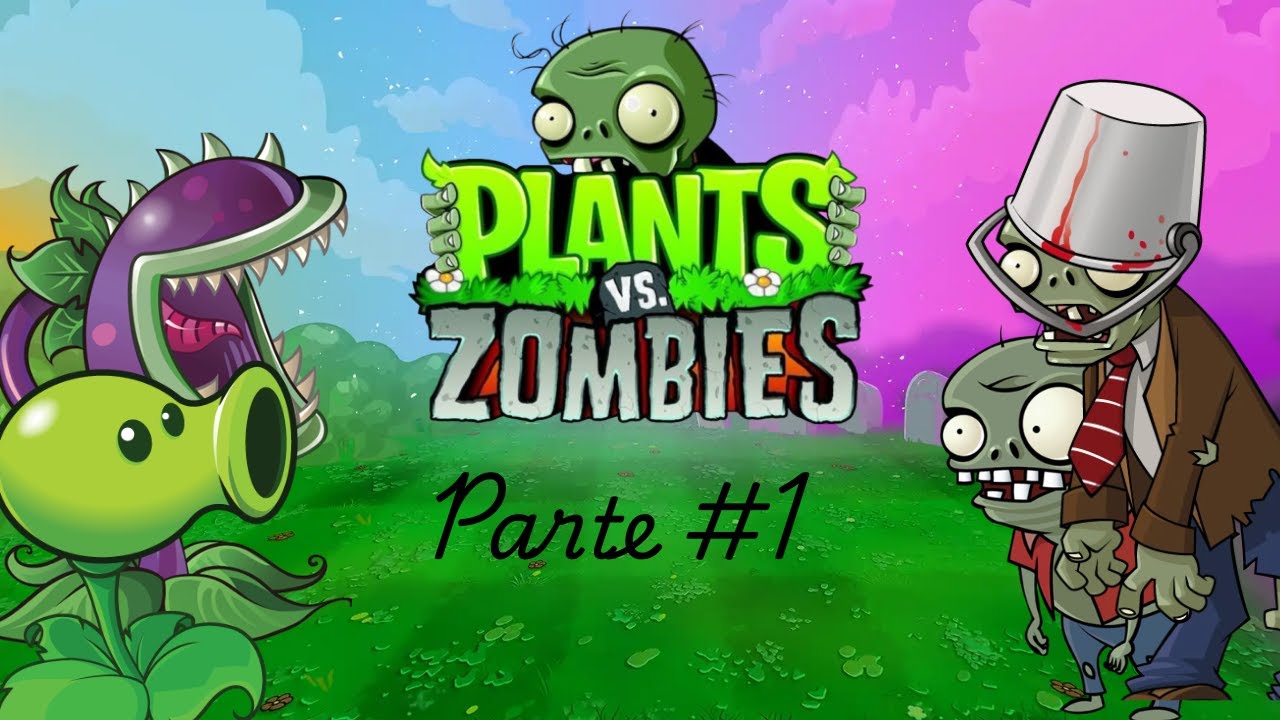 Pvsz Doc jogando pvz 1 até a fase 1-10 (#1) - YouTube