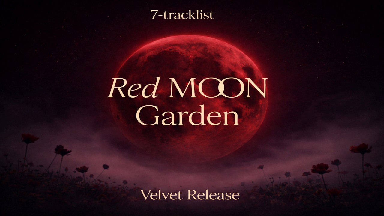 Deep Immersive Ambient Soundscape 🌕 Red Moon Garden | Velvet Release (7 Chapters)