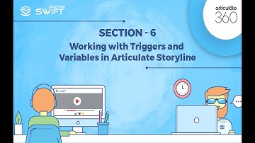 28. Articulate Storyline Working with Variables: Adjust the Values of Variables using Triggers
