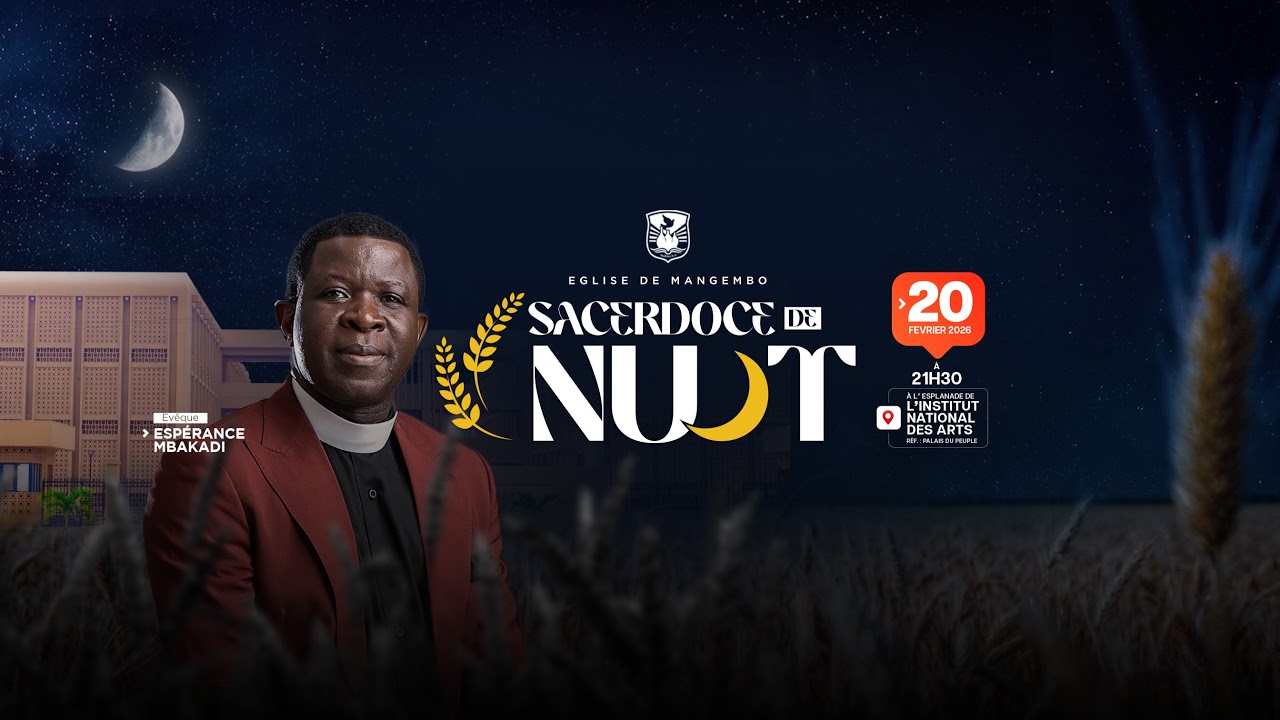 CULTE DE LA SEMAINE || MARDI 24.02.2026 || ÉVÊQUE ESPÉRANCE MBAKADI