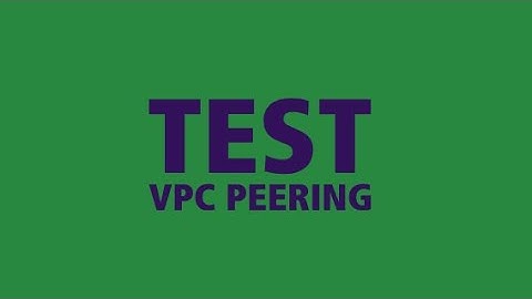 VPC Peering Verification Test with BoltOps Pro