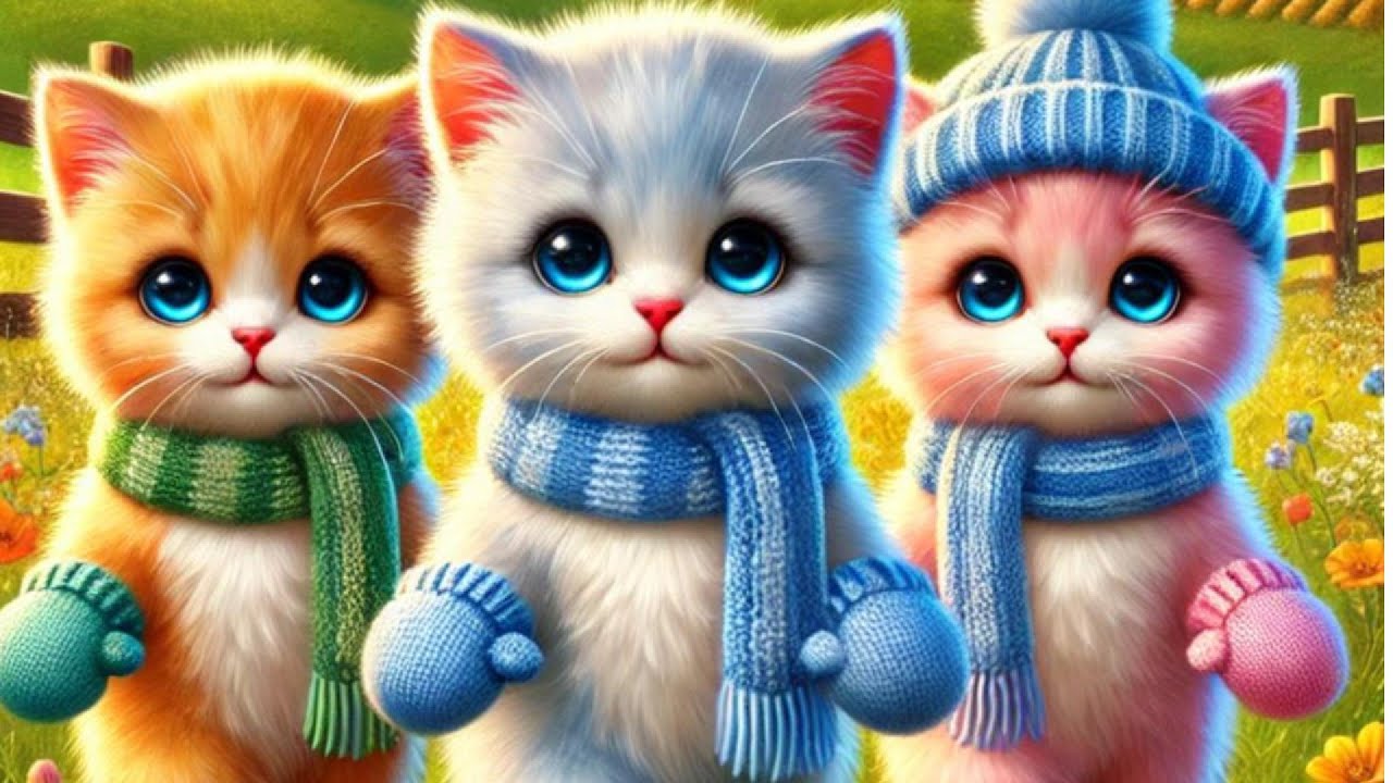 3 Little Kittens | Nursery Rhymes & Kids Songs | Baby Song - YouTube