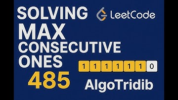 Max Consecutive Ones | Leetcode 485