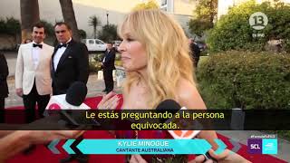 Asi la cantante Kylie Minogue humillo a chilenos y saca la cara por el Perú