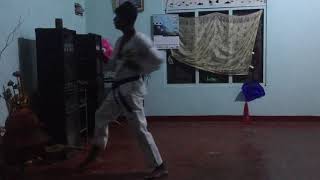 Jubl - 010 , N.d.t.silva , Junior & Blue , Raddolugama Tkd Club , Male - Poomsae On 3