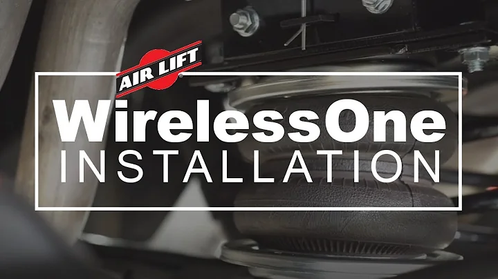 Air Lift Wireless 25980 and 25980EZ Installation video