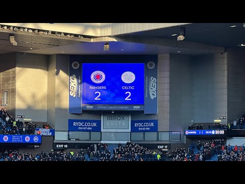 Rangers 2-2 Celtic Postmatch Reaction 2 Jan 2023