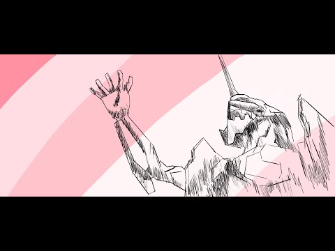 Evangelion x Chainsaw man 3D animation