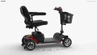 Mobility Scooter 3D model by 3DModels.org