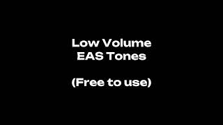 Free To Use Low Pitched Eas Tones