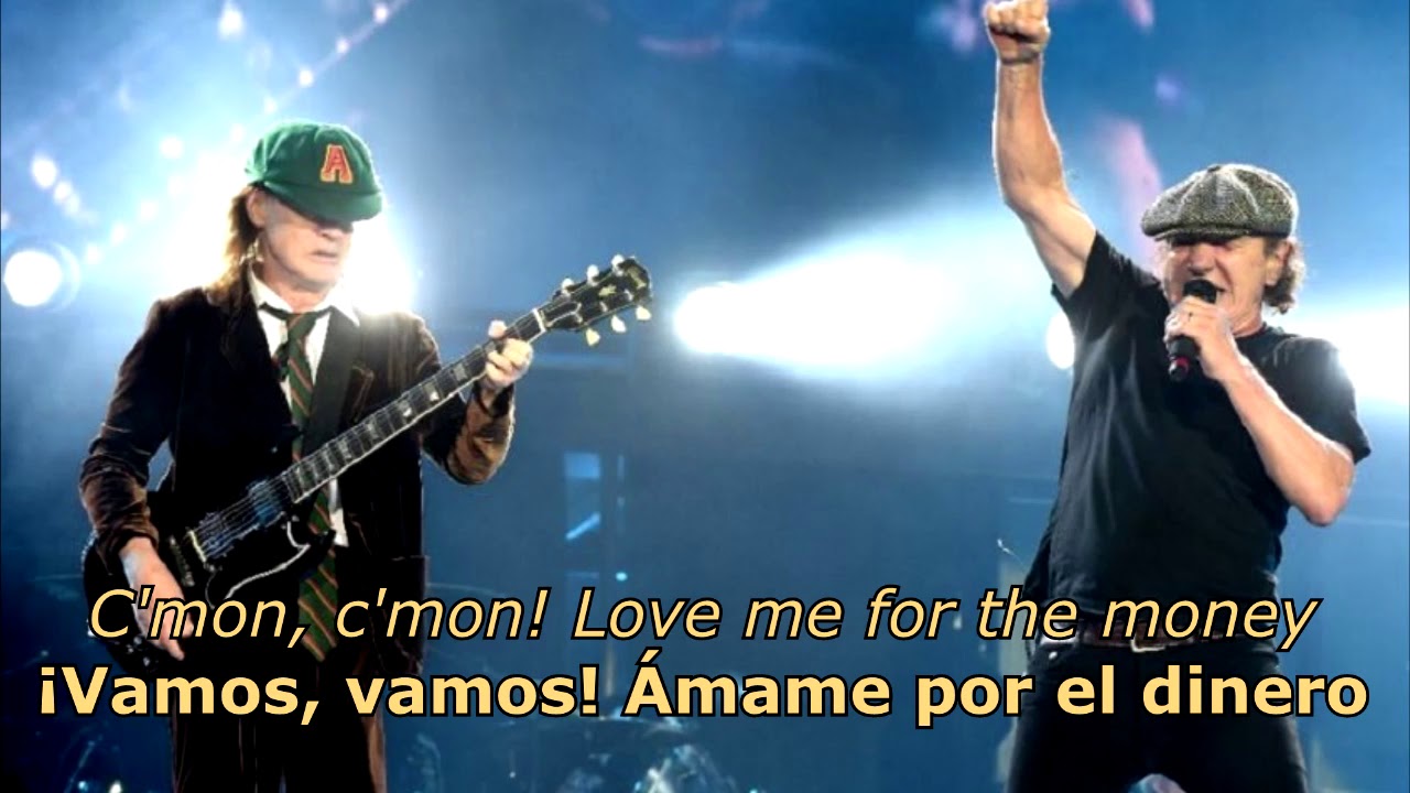 Moneytalks (Español/Inglés) - AC/DC