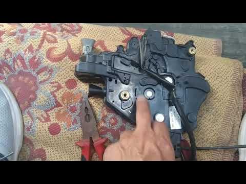 Т5 Замок правой сдвижной двери. Третий ремонт не целесообразен ЗАМЕНА ...