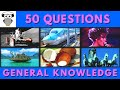 General Knowledge Quiz Trivia #11 | Lunar Rover, Bullet Train, Whitney, Mauritius, Coconut, Chariot