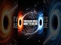 Two Supermassive Black Holes Are Spiraling Into Each Other 🕳️ #space #mindsnap #universe #blackhole