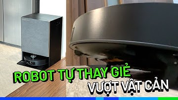 Robot hút bụi cho căn hộ cao cấp: Tự thay giẻ, tự vượt qua bậc thềm - Dreame Matrix10 Ultra