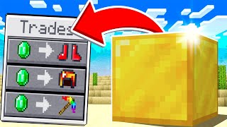 Minecraft, De A Blockokal Lehet Szuper Erős Tárgyakat Kereskedni