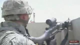 US Army in rooftop firefight, Baghdad