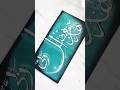 Easy Arabic Calligraphy Painting on Canvas #art #islamicvideo #shorts #painting #satisfying #allah
