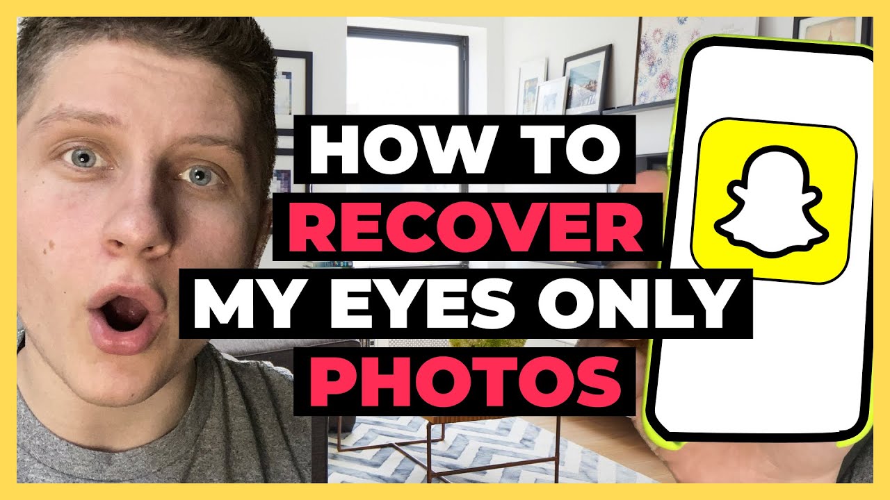 How To Recover My Eyes Only Photos On Snapchat How I Did YouTube