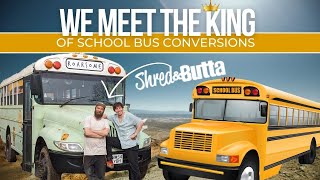 How to Turn American School Buses into Crazy Glamping Campervans!  Shred & Butta's Top Conversions!