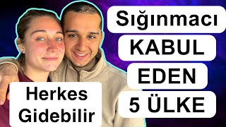 EN KOLAY İLTİCA Kabul Eden 5 Ülke