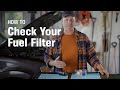 Symptoms of a Bad Fuel Filter