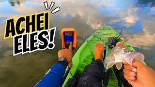 Como Pescar Melhor de Caiaque com Sonar | Teste Real do Garmin Striker 4 Plus