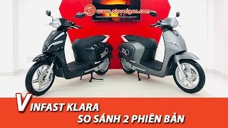 Những khác biệt giữa VinFast Klara Lithium và bản ắc quy axit chì