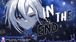 Nightcore - In The End (Rock Version) - (Lyrics) Resimi