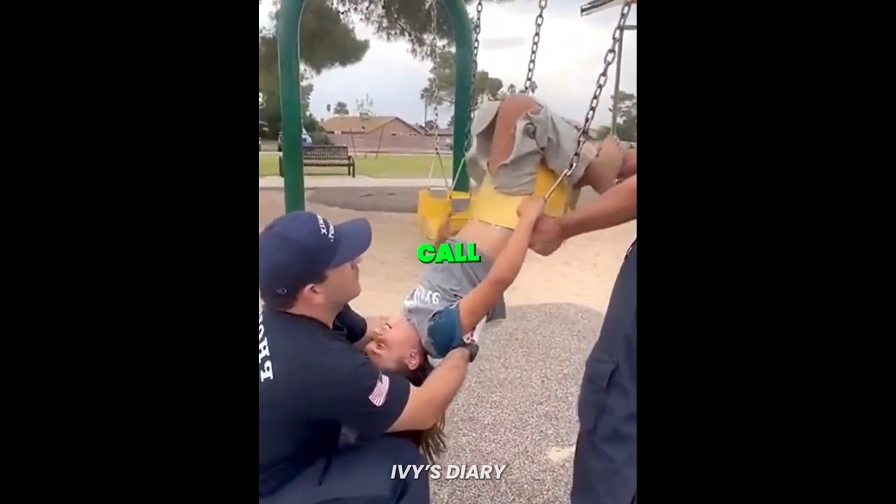 She Regretted Trying the Baby Swing 😅