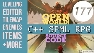 C++ & SFML | Open World RPG [ 177 ] | Fun ATTACK animation fixes and damage timers!