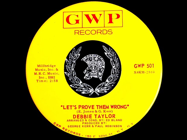 Debbie Taylor - Let's Prove Them Wrong (1969) class=